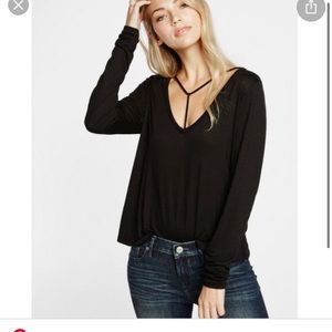 Express One Eleven Choker Top